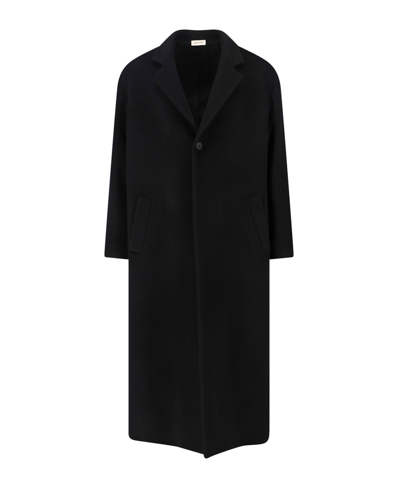 Fear of God Virgin Wool Coat - Black  