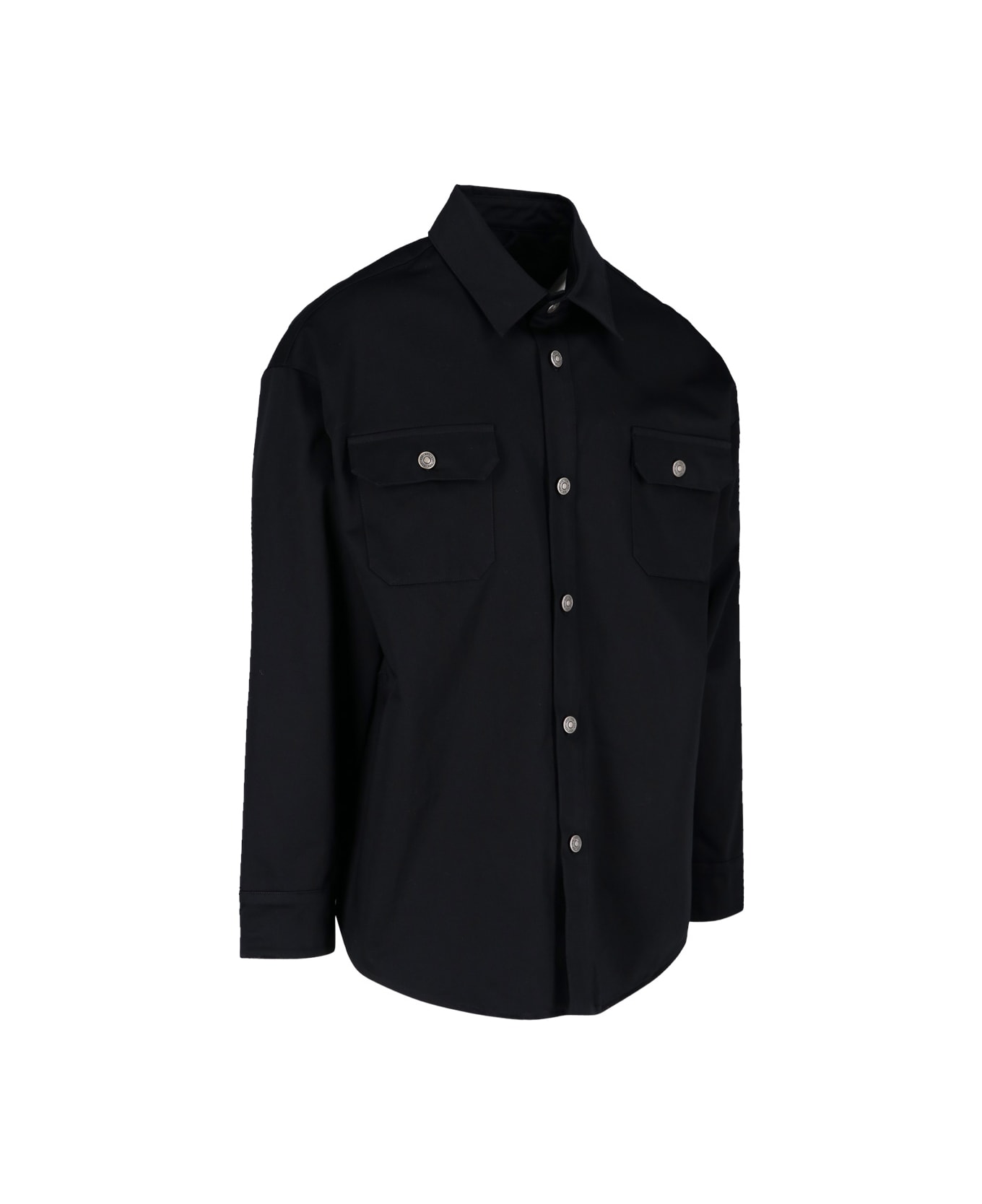 FourTwoFour on Fairfax Shirt - BLACK シャツ