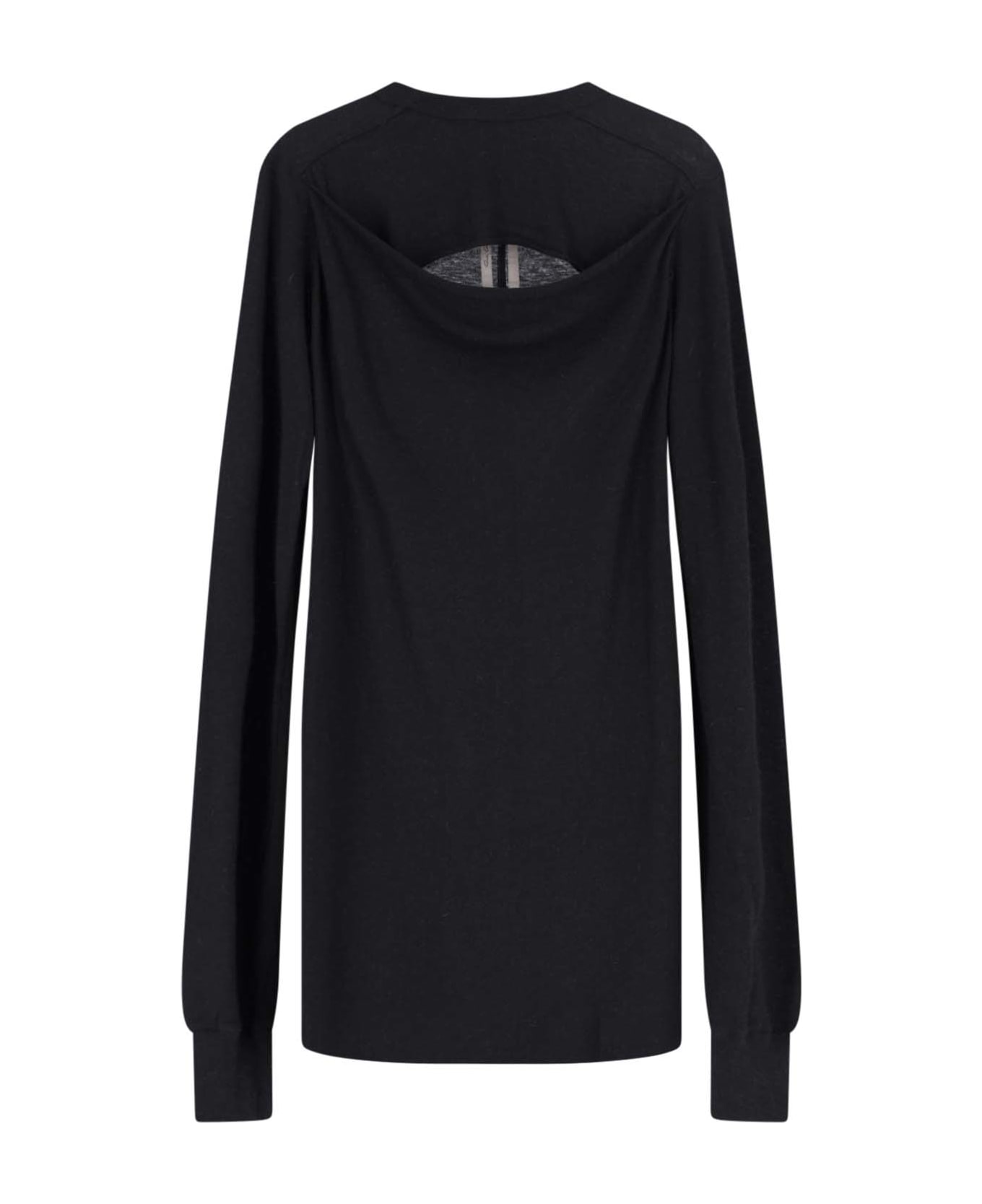 Rick Owens Cut-out T-shirt - Black  