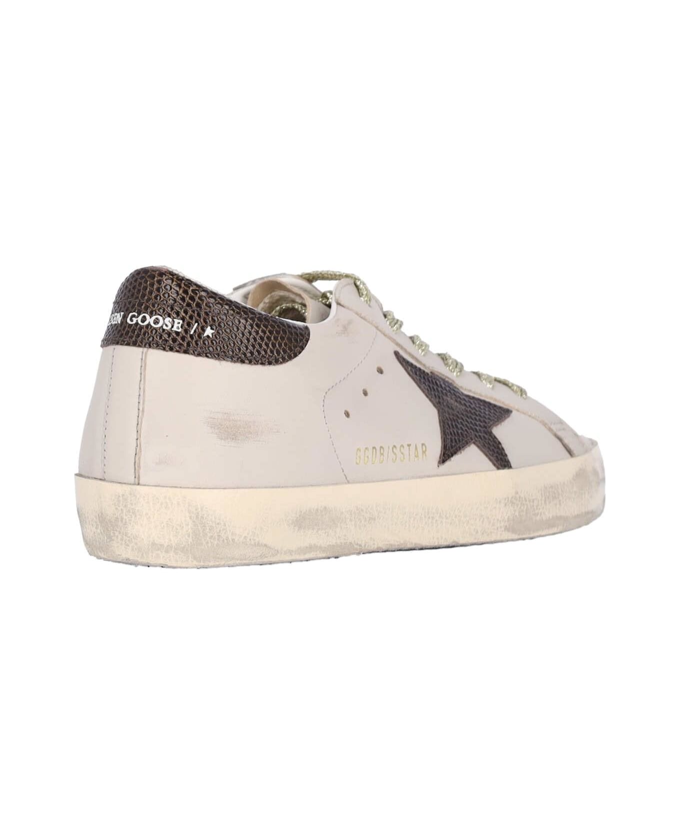 Golden Goose 'super-star' Sneakers - Grey