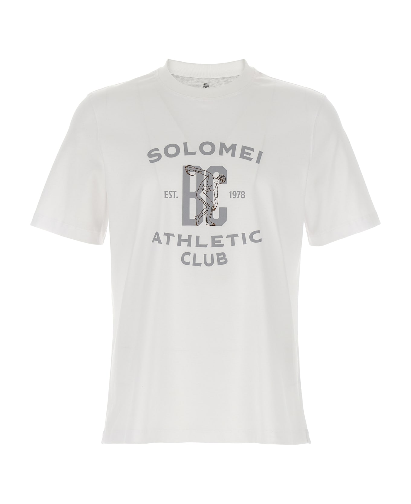 Brunello Cucinelli Printed T-shirt - White