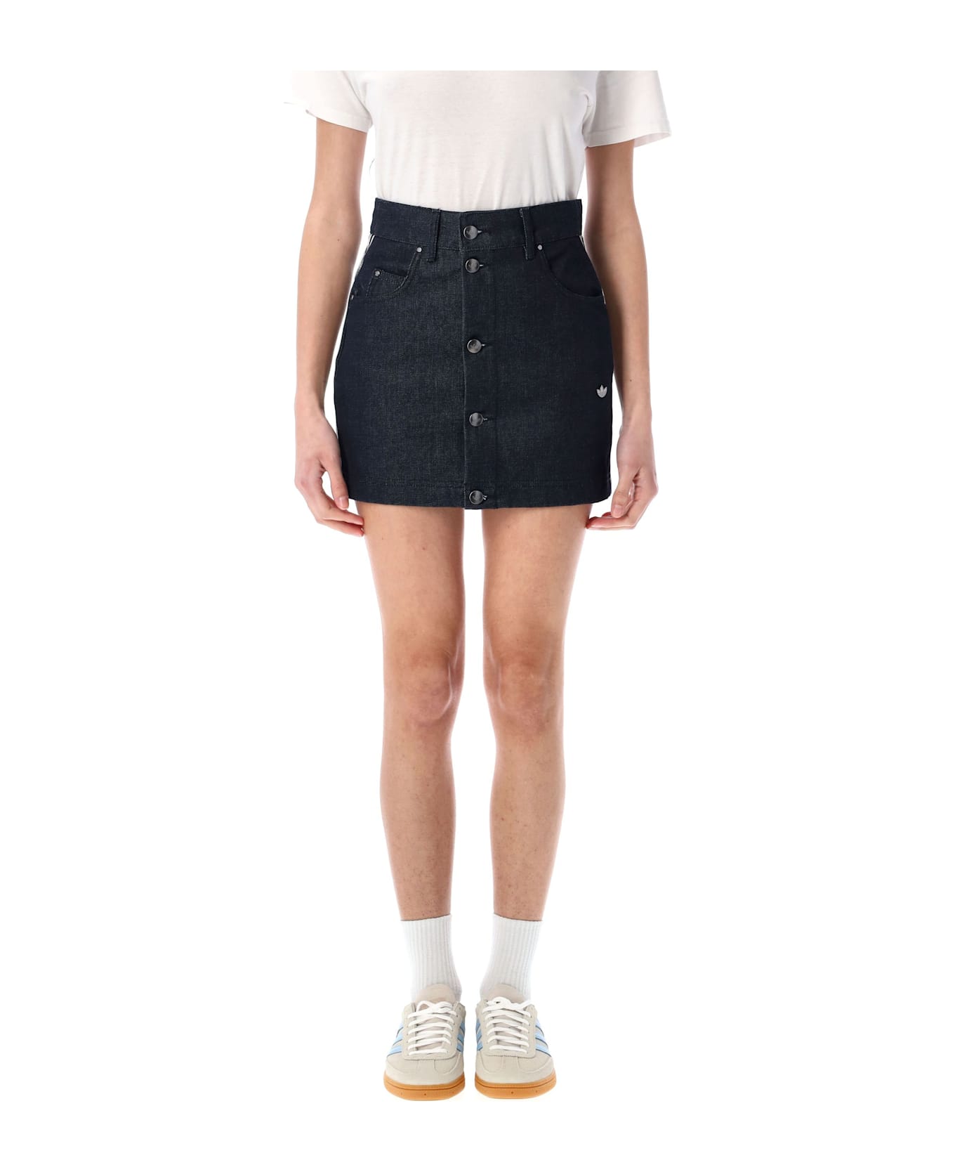 Adidas Originals Mini Skirt Denim - INDIGO