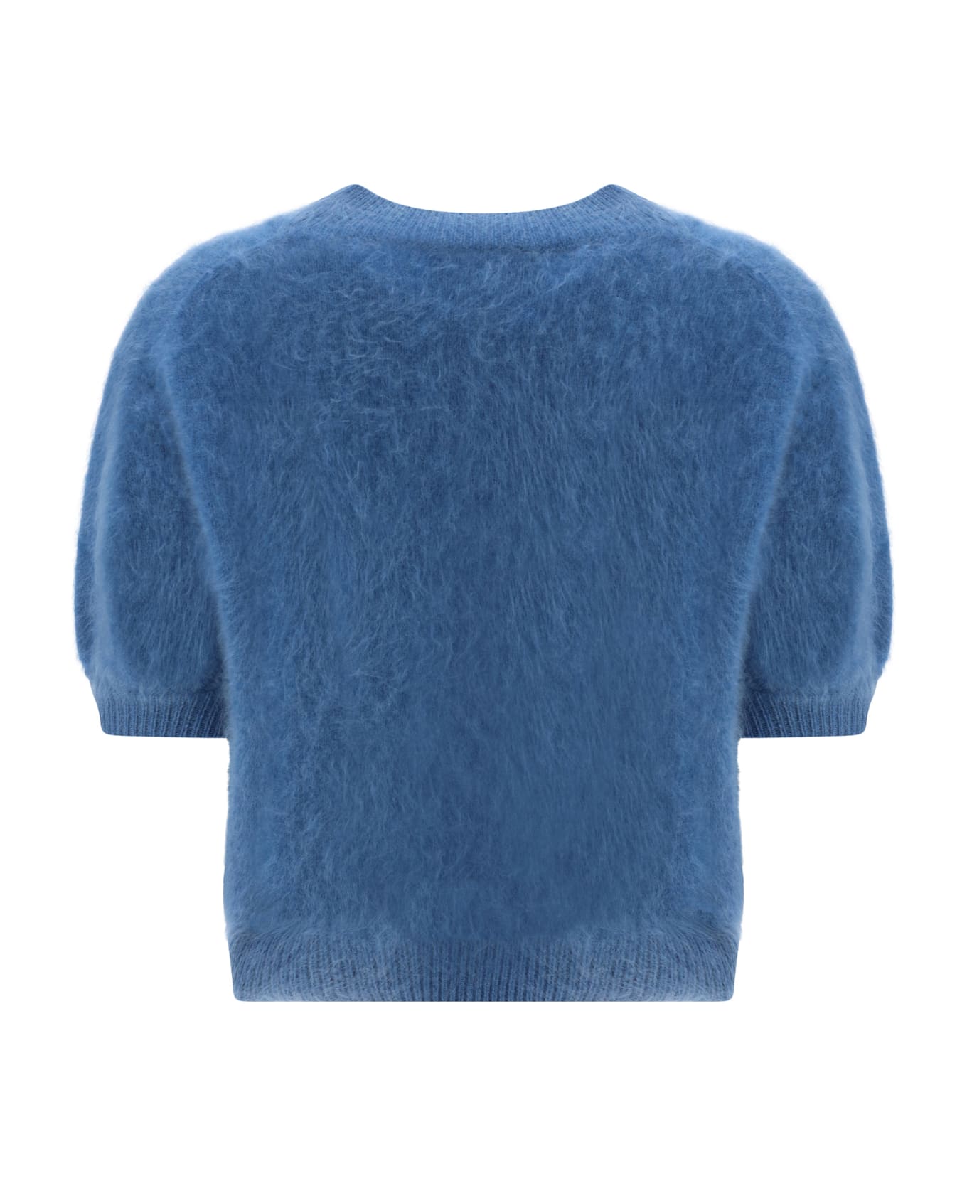 Lisa Yang Juniper Sweater - Stormy Blue Brushed