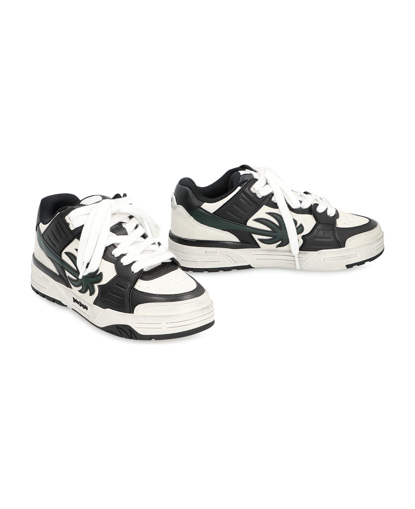Palm Angels Scarpe Da Ginnastica Venezia Consumate - White