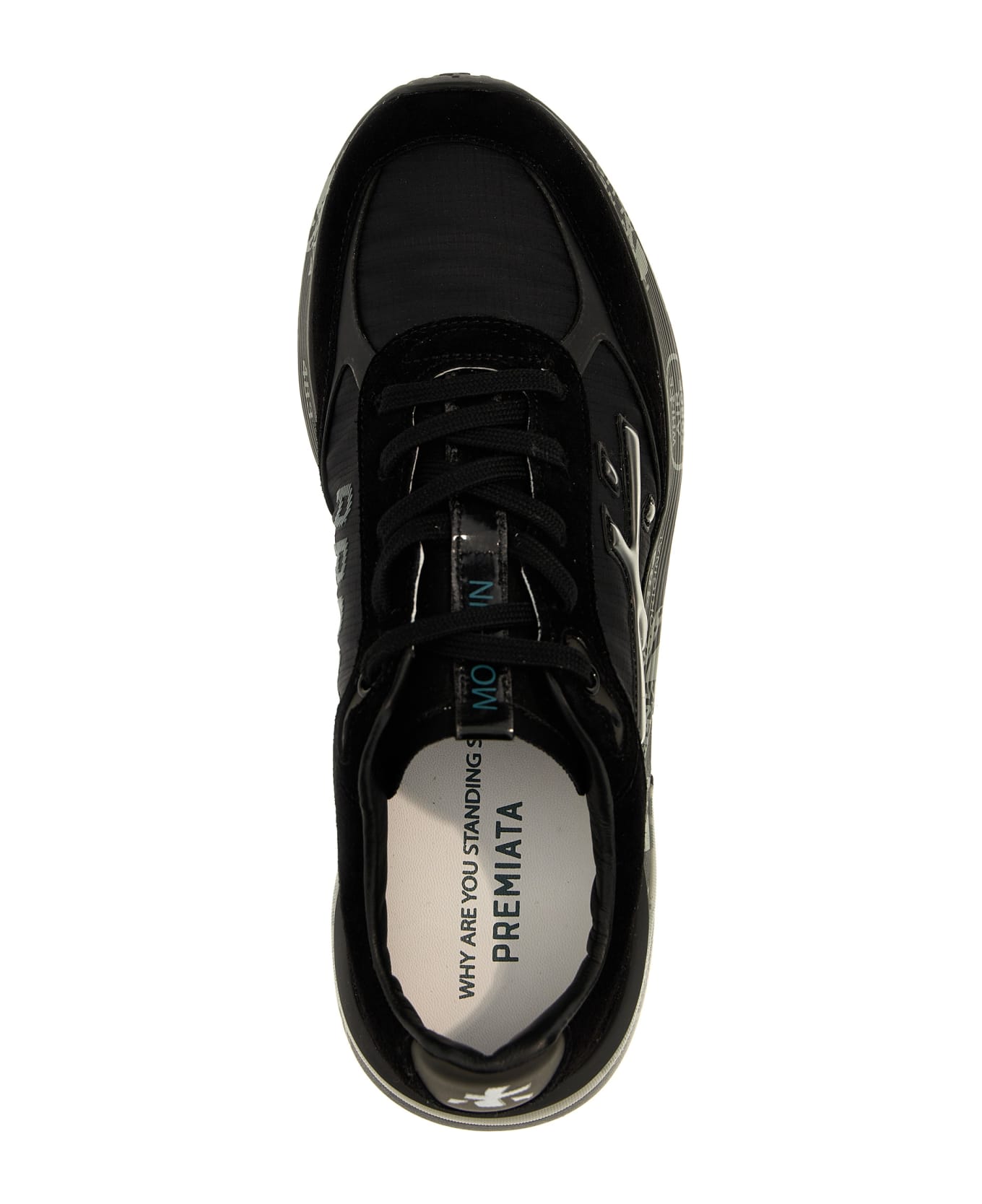 Premiata Moerun 6445 Sneakers - BLACK スニーカー