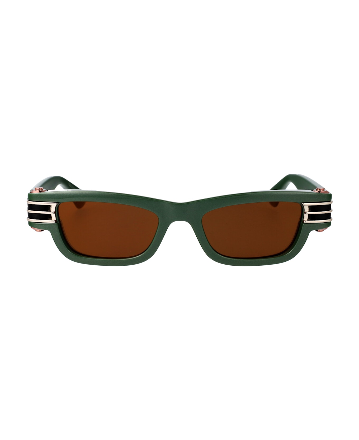 Bottega Veneta Eyewear Bv1308s Sunglasses - GREEN