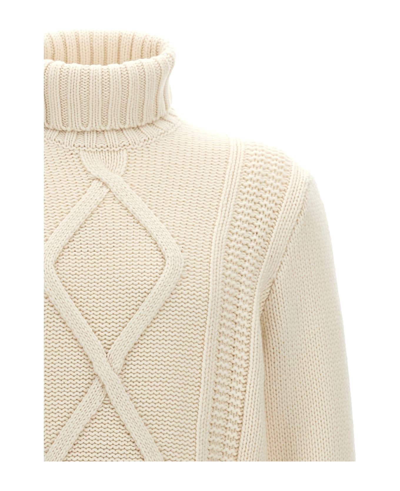 Brunello Cucinelli Cashmere Sweater - White