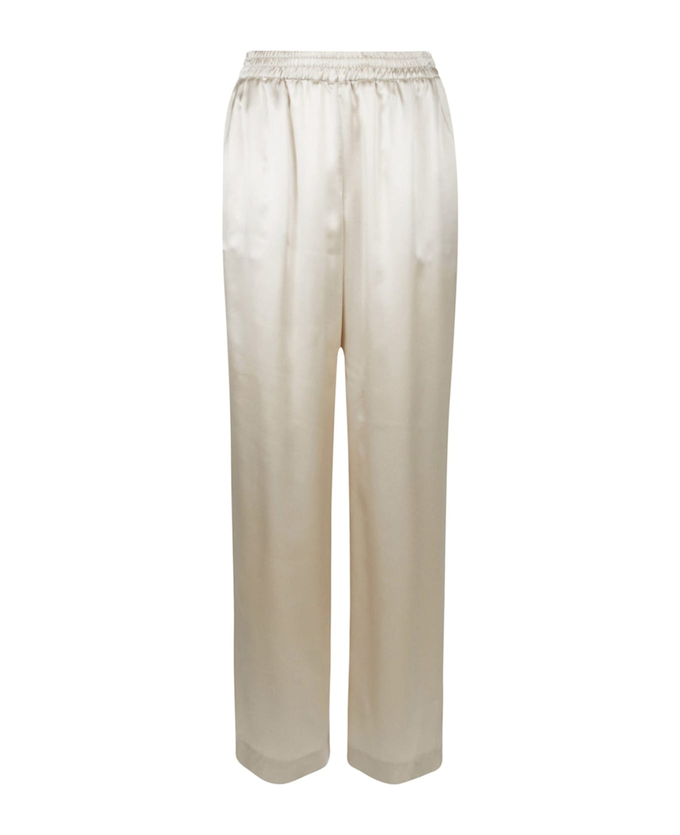 Eleventy High-waisted Linen Trousers - ZUCCHERO ボトムス