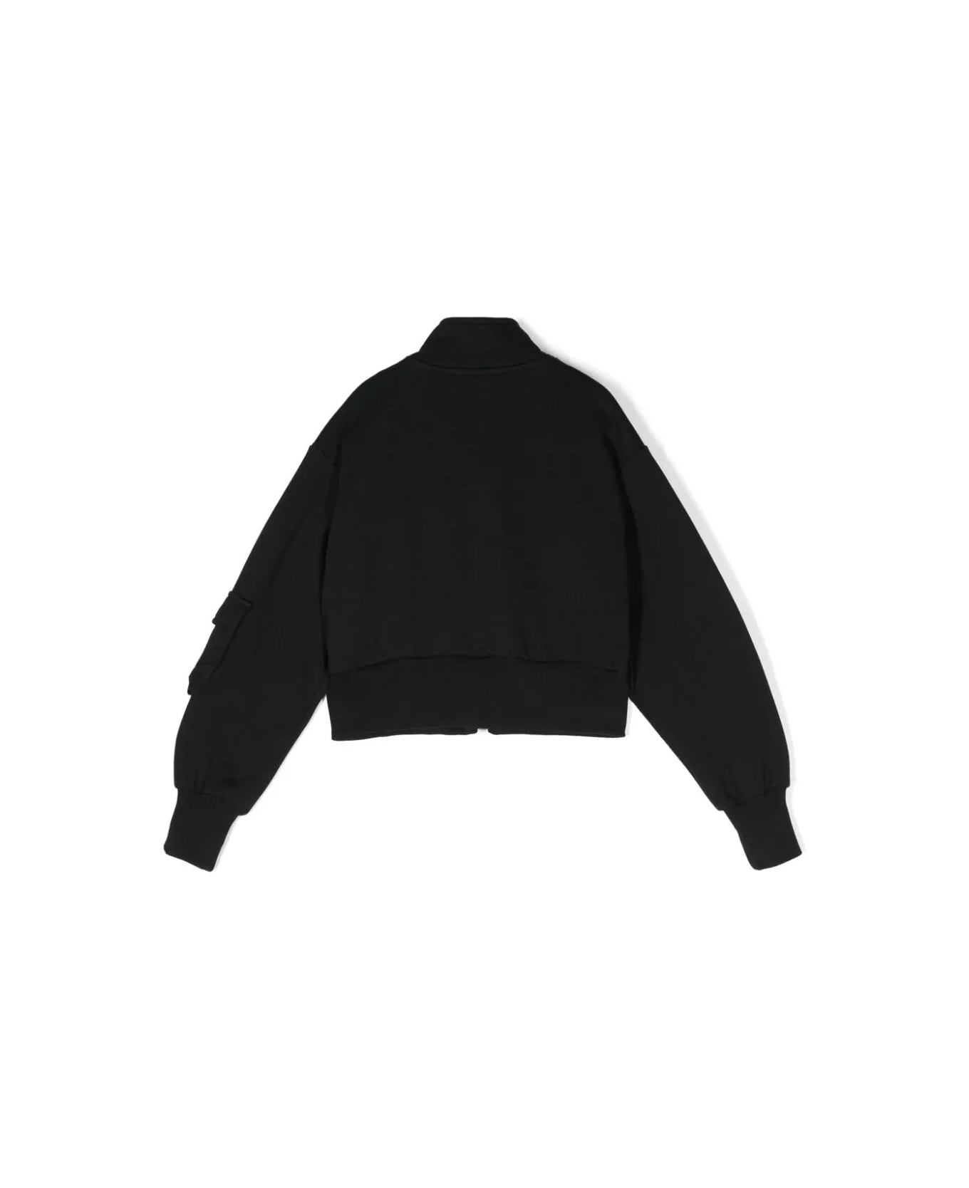 MSGM Felpa Cargo - Black