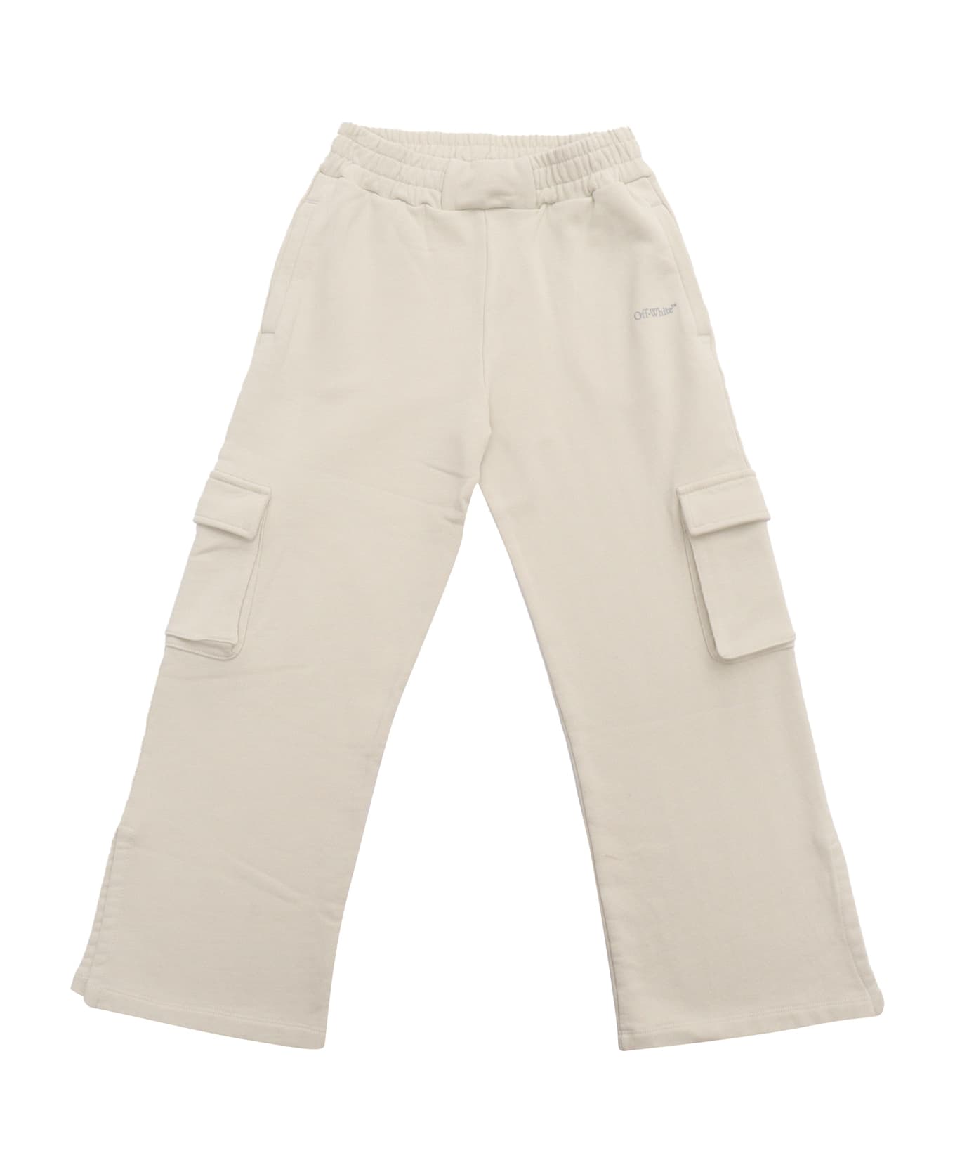 Off-White Cargo Bookish Sweatpant Light Grey - Sil - BEIGE