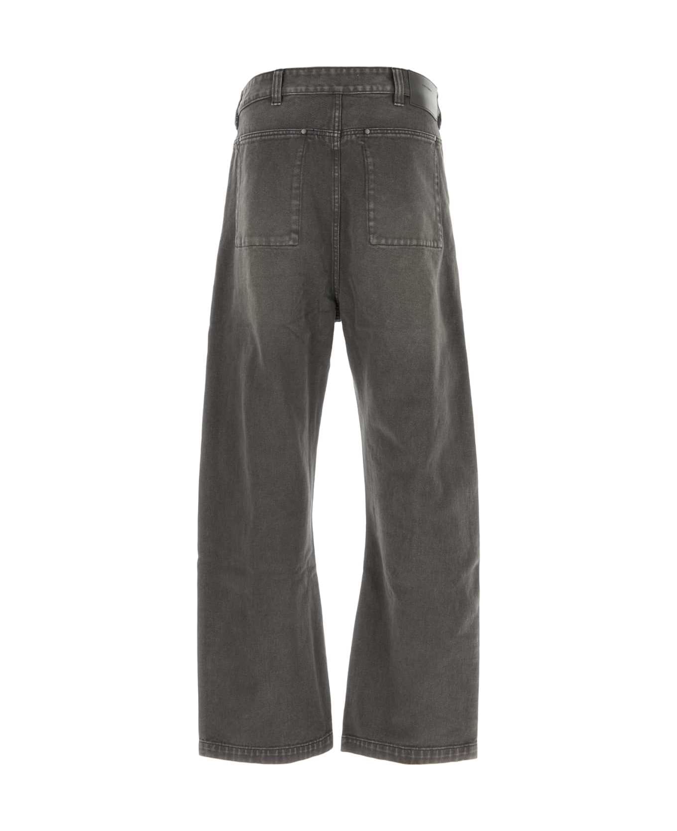 Entire Studios Dark Grey Denim Jeans - STONELIGHT