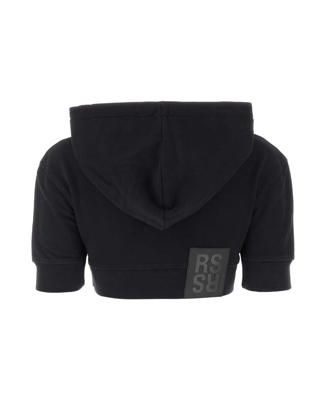 Raf Simons Black Cotton Sweatshirt - 0099 フリース