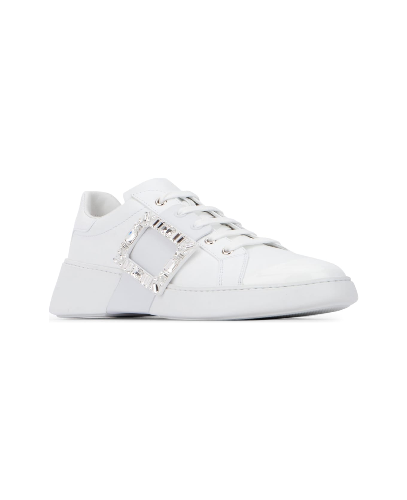 Roger Vivier Viv Skate Strass Buc - B001