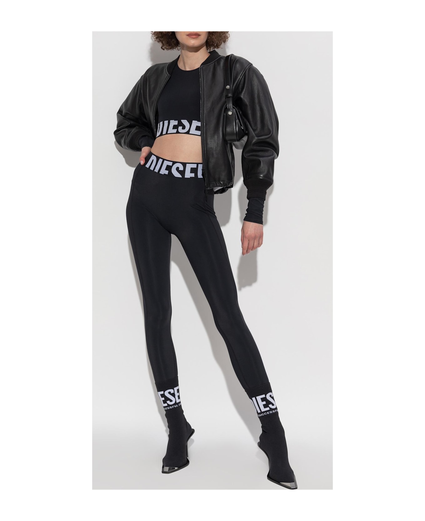 Diesel Leggings 
adeline-d-pop
 - Black