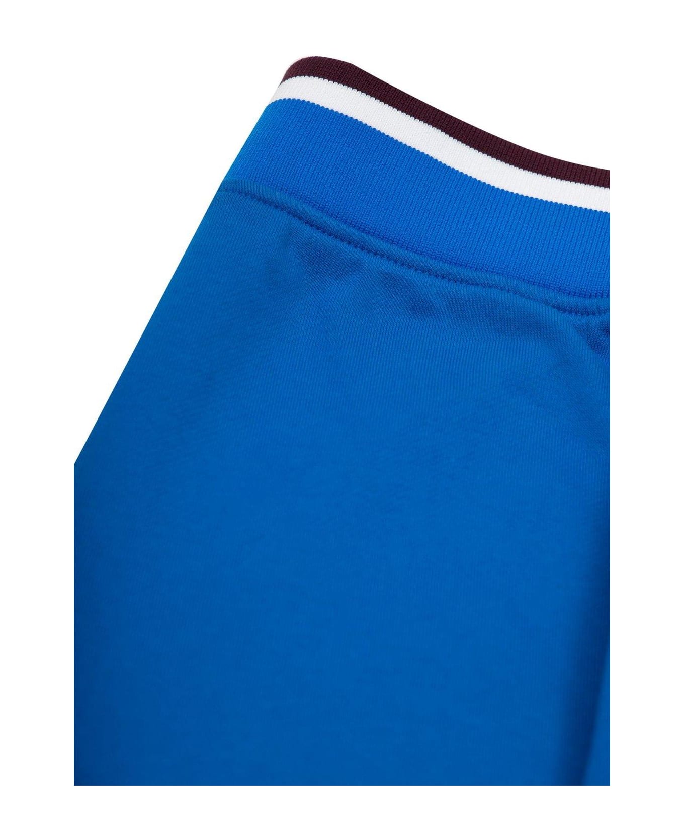 Burberry Logo Printed Sweatpants - BLUE