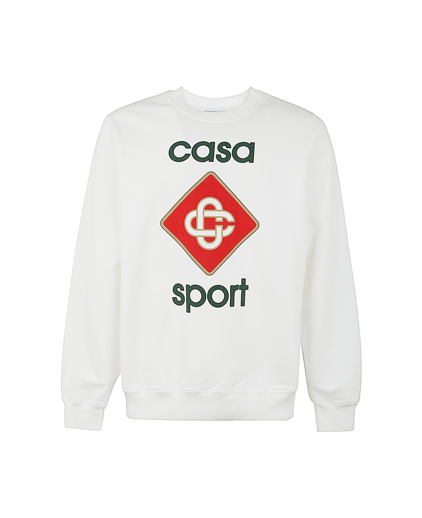 Casablanca Casa Sport Icon Screen Printed Sweatshirt - Casa Sport Icon