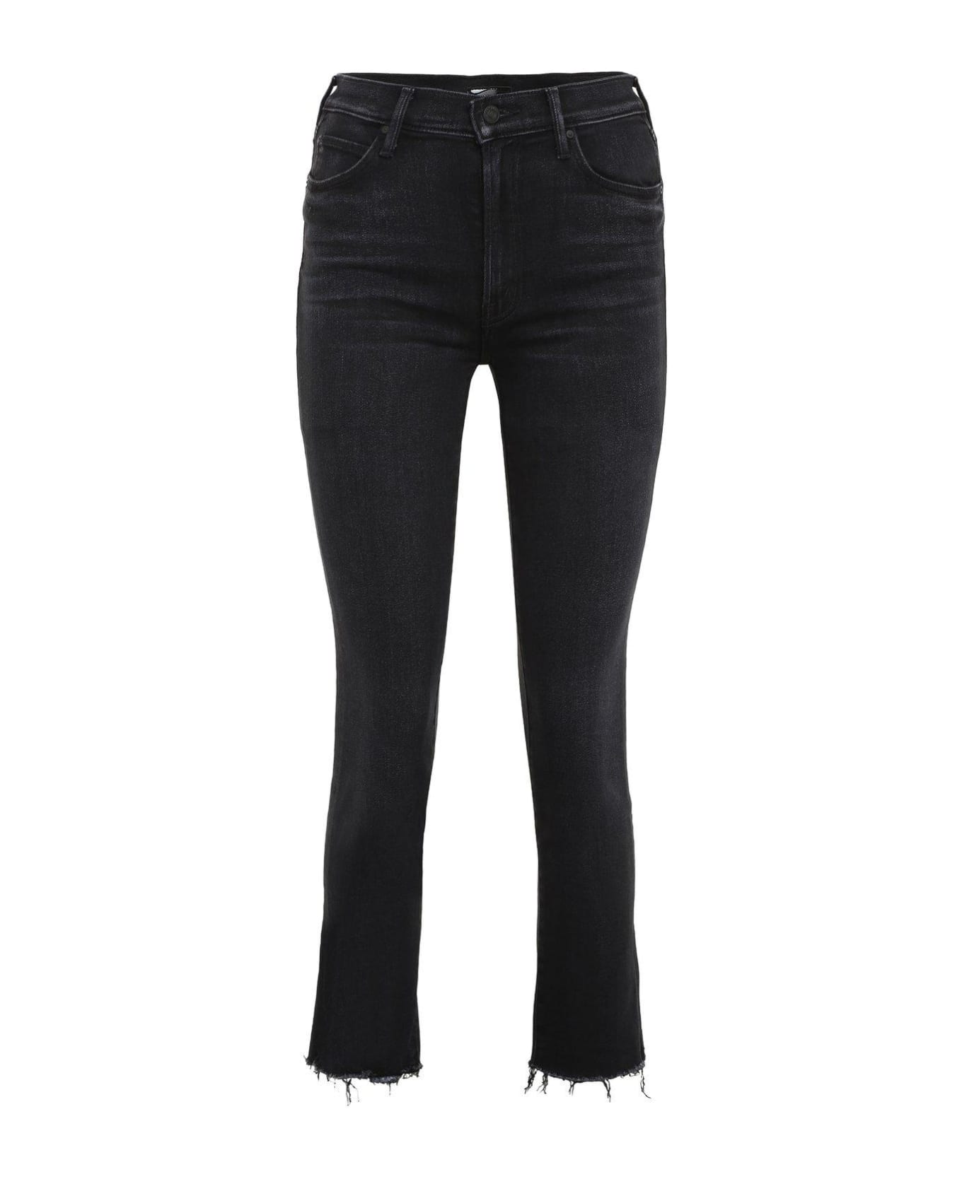 Mother The Stunner High Waist Jeans - Nero