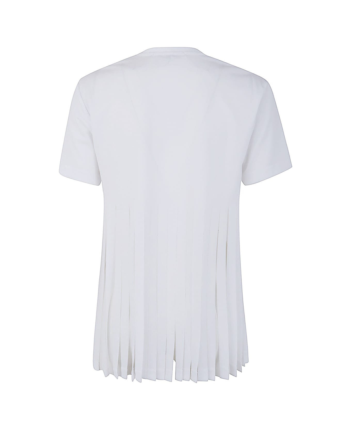 Comme des Garçons Comme des Garçons Fringed T-shirt - White Tシャツ