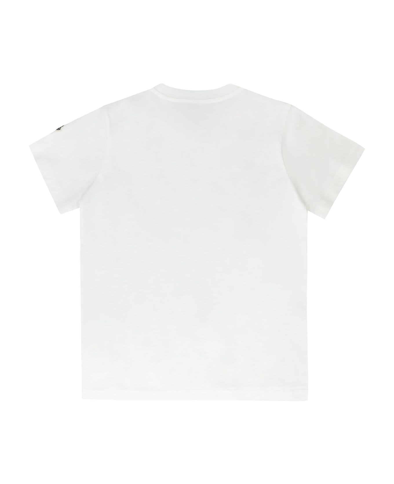 Moncler Cotton Crew-neck T-shirt - White