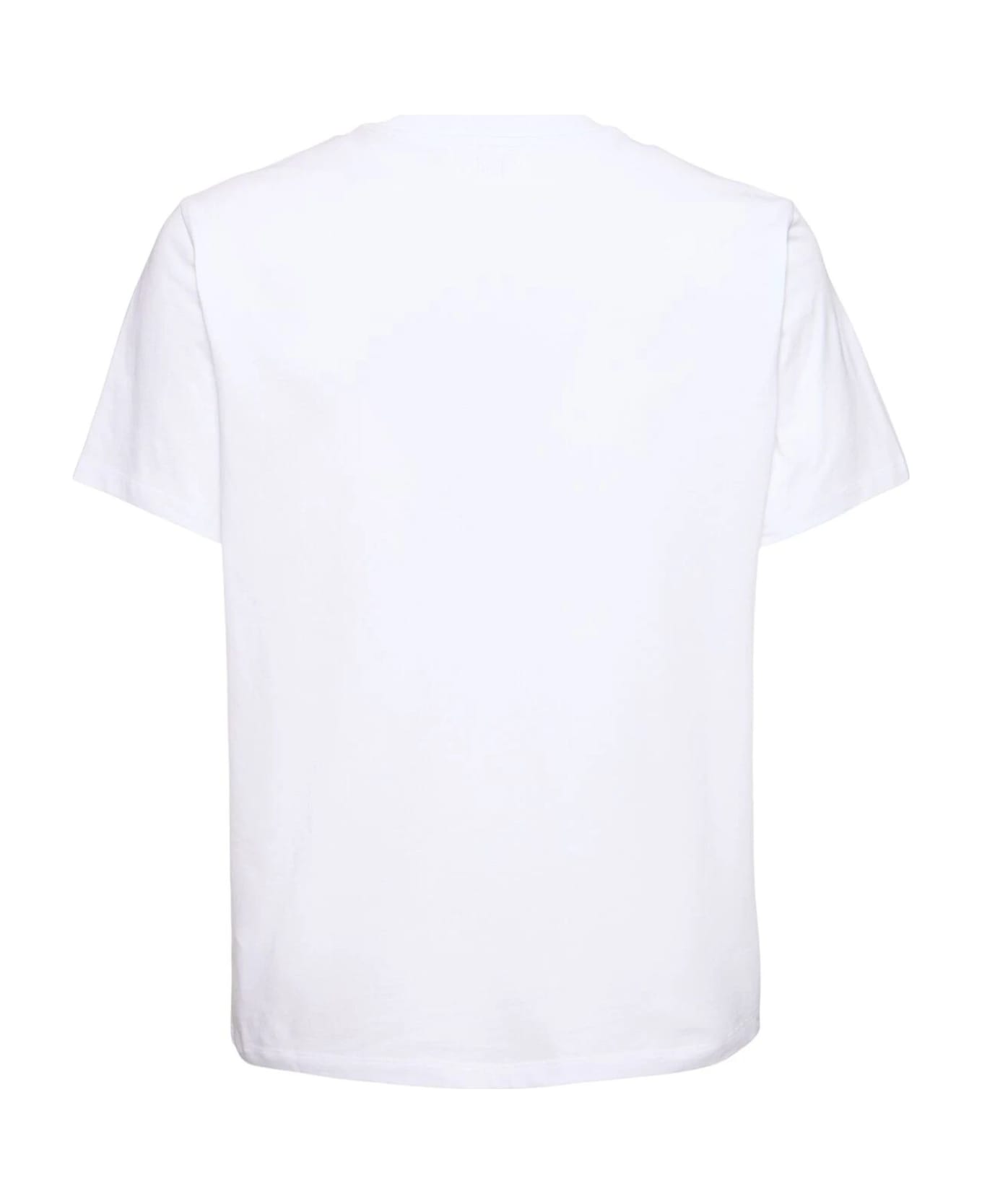 Ami Alexandre Mattiussi Ami T-shirts And Polos White - White シャツ