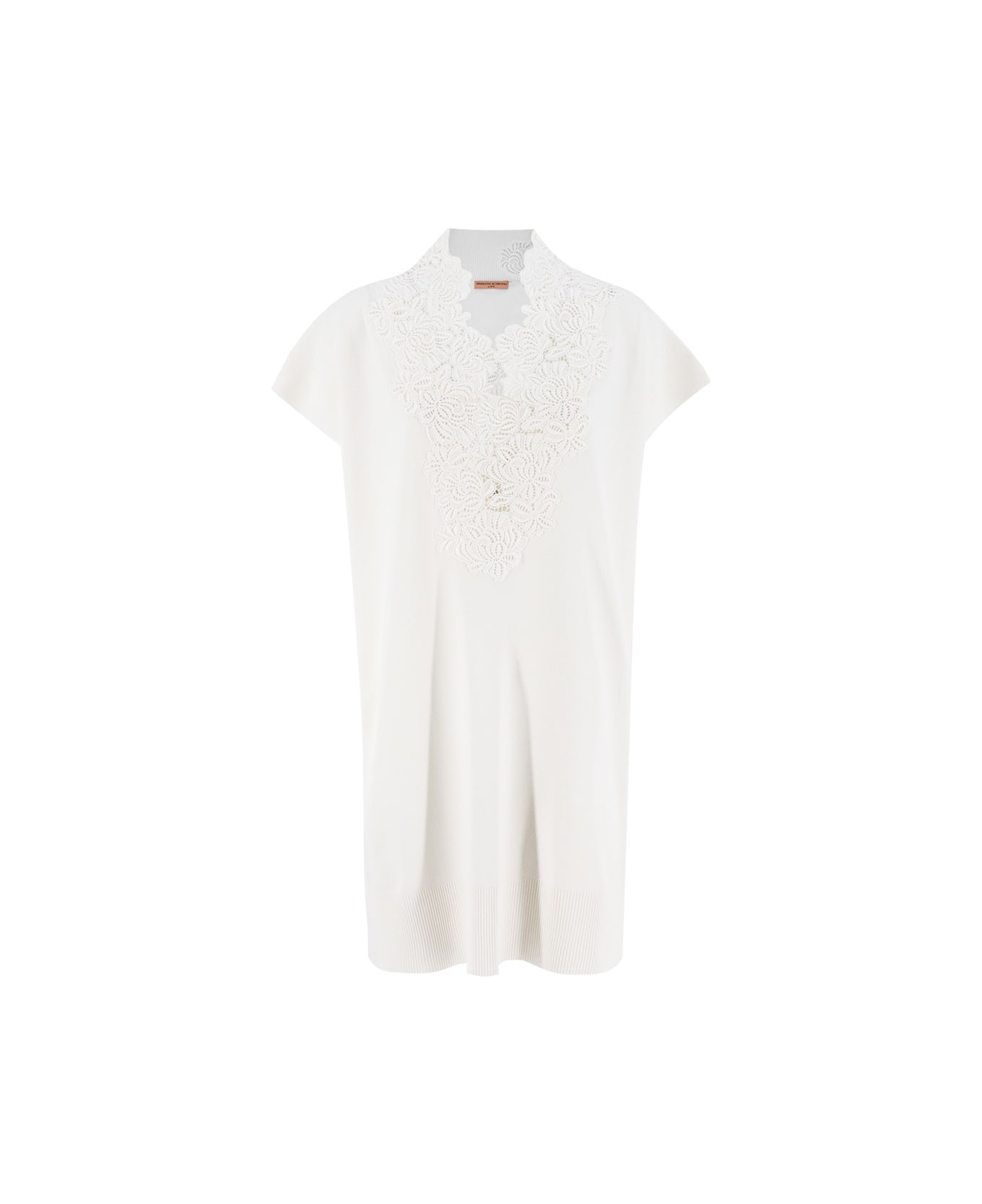 Ermanno Scervino Dress - SNOW WHITE_OFF WHITE ワンピース＆ドレス