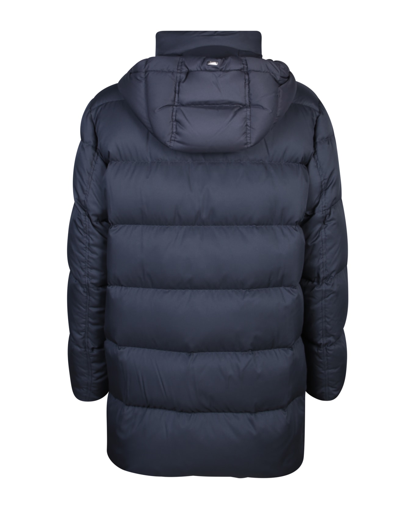 Herno Blue Polyamide Coat main image 1