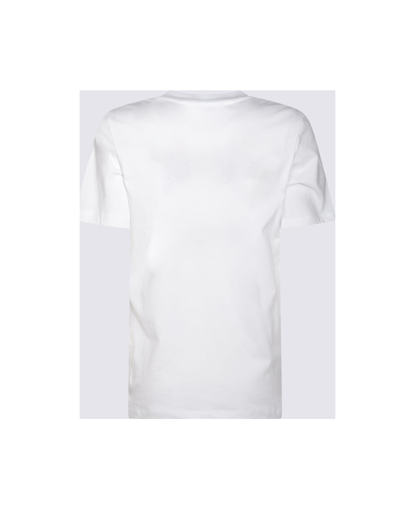 Elisabetta Franchi Embroidery Logo And Strass T-shirt - White