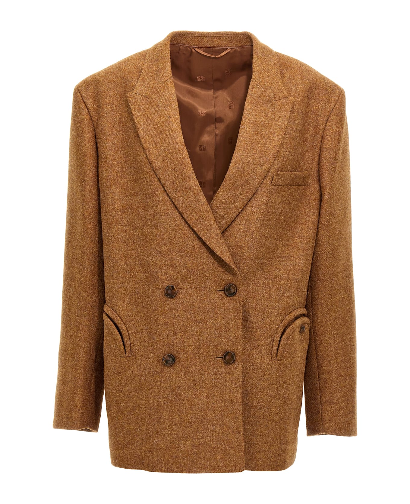 Blazé Milano 'awatea Nightbreak' Blazer - Brown