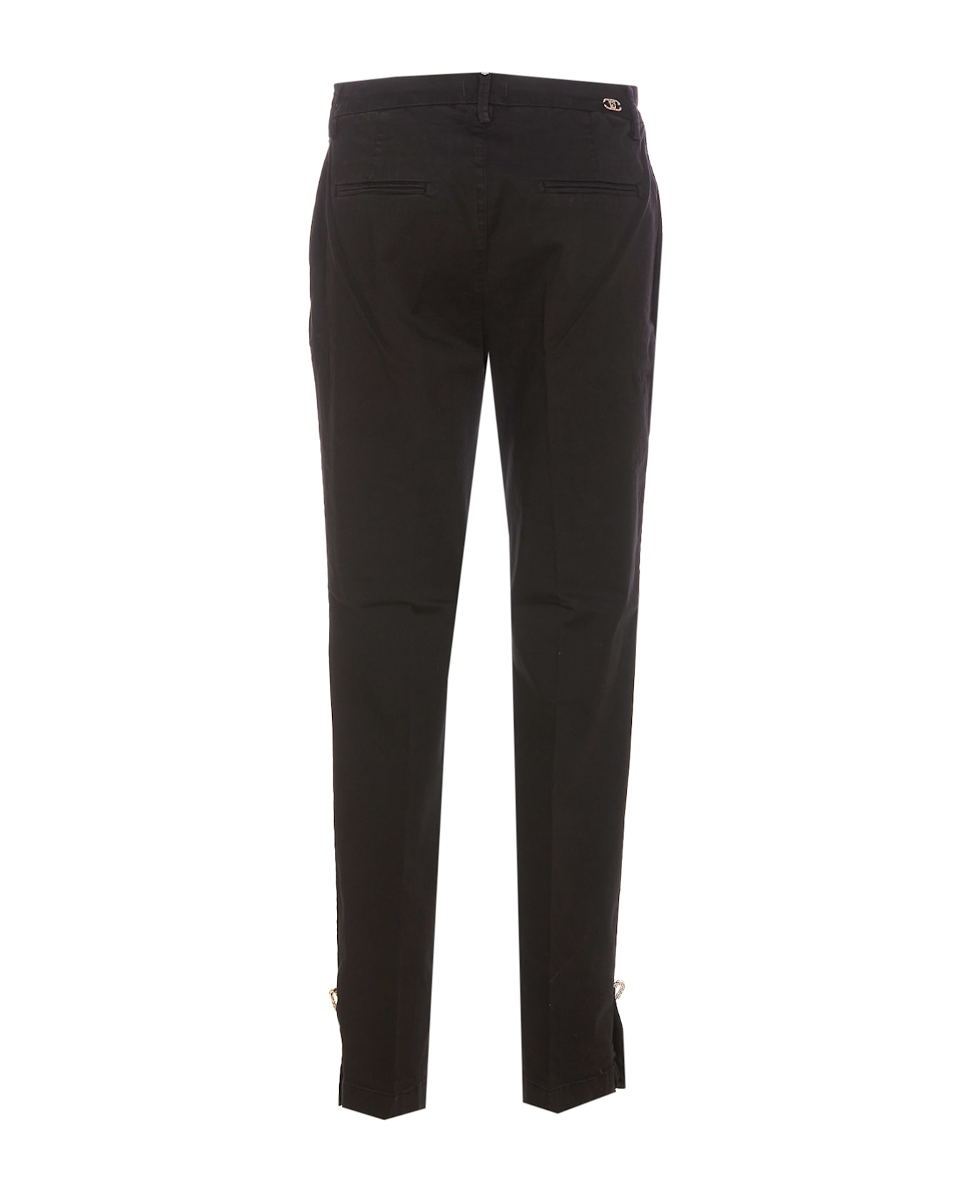 Liu-Jo Chino Chic Trousers - Black