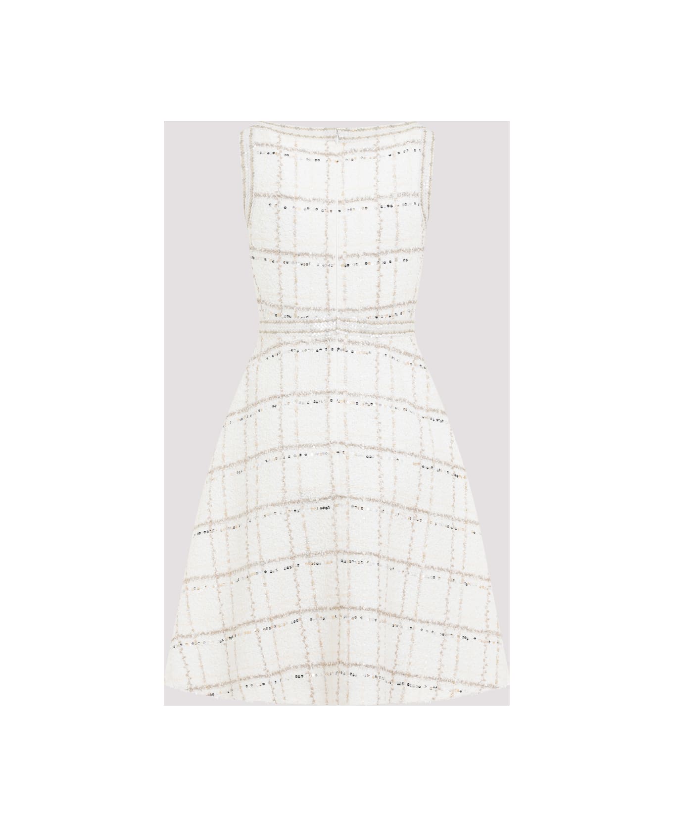 Giambattista Valli Buckle Midi Dress - Ivory Gold