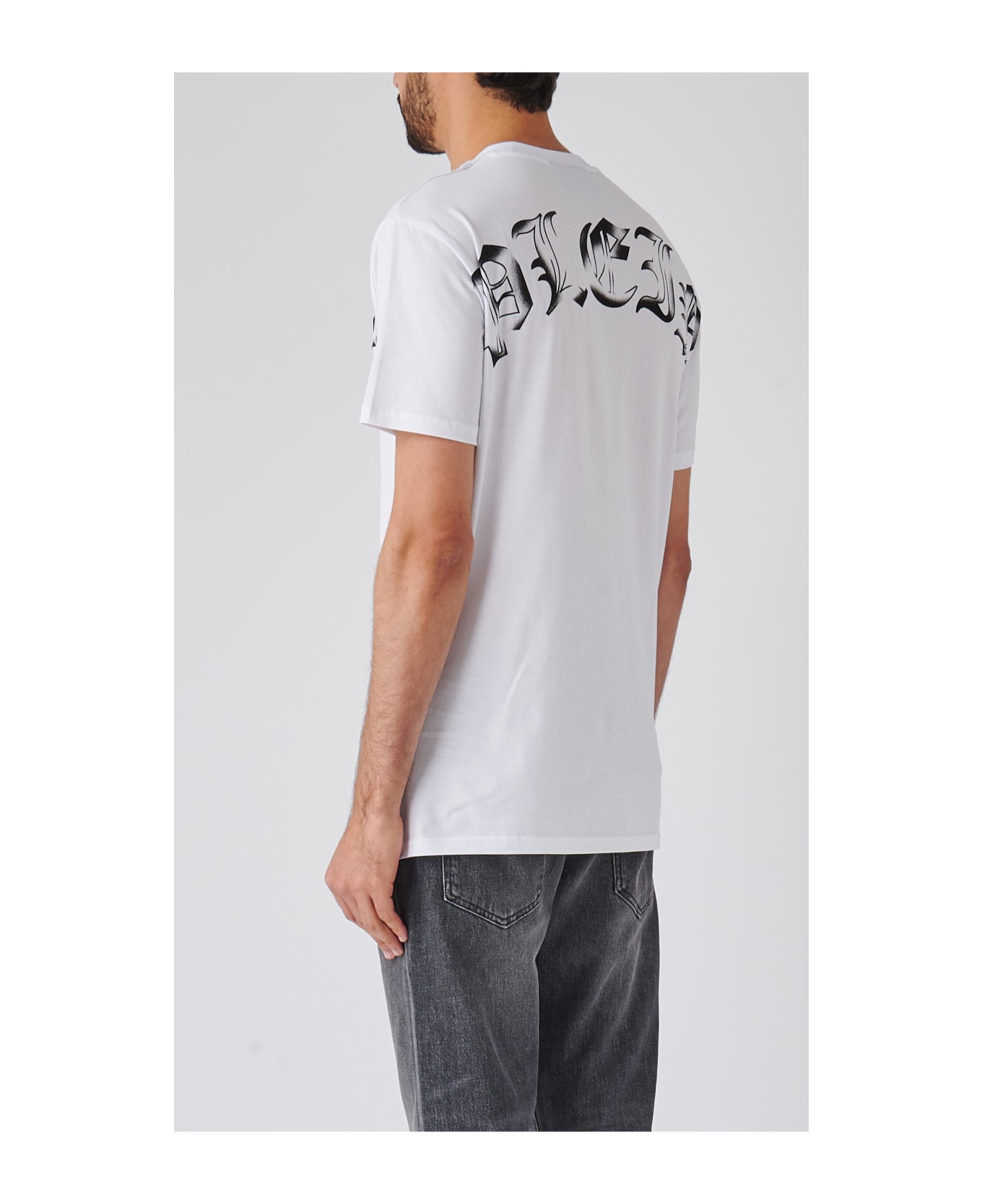 Philipp Plein T-shirt Round Neck Ss Smile T-shirt - BIANCO シャツ