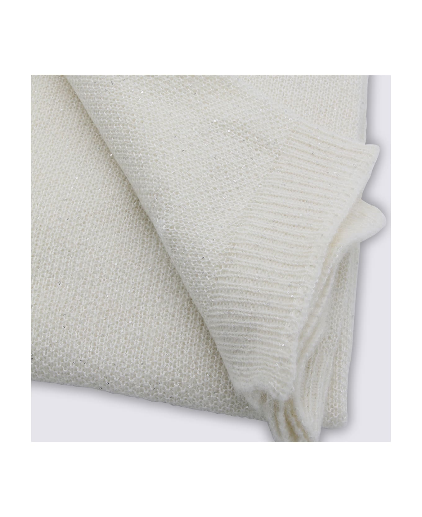 Fabiana Filippi White Scarf - White
