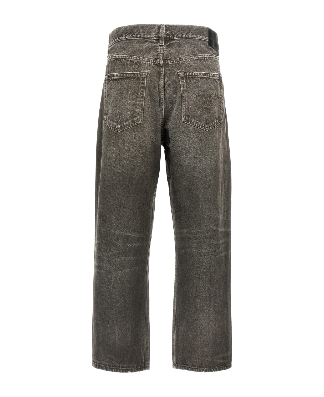R13 
cross Over
 Jeans - Gray