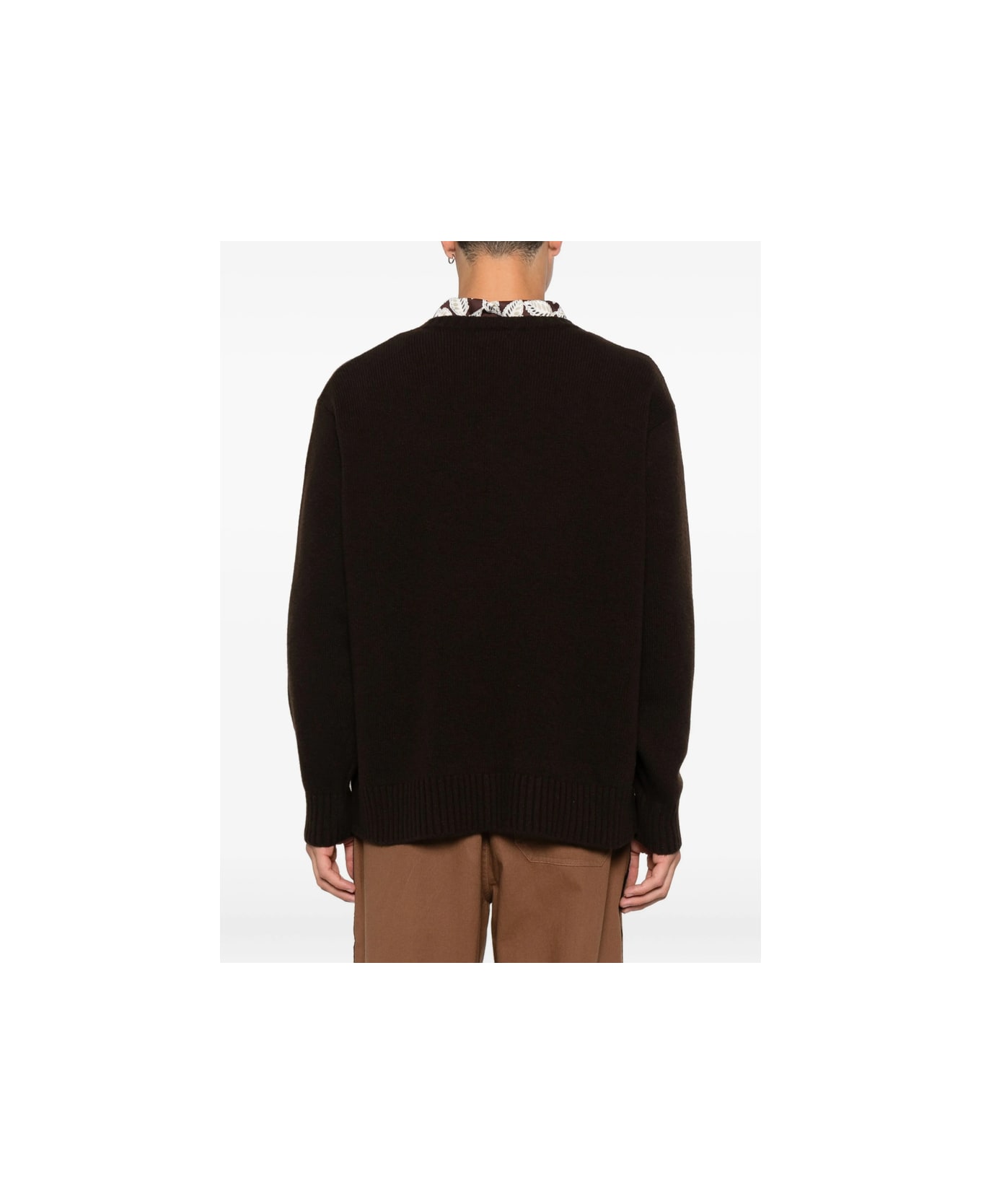 Bode Sweater - BROWN