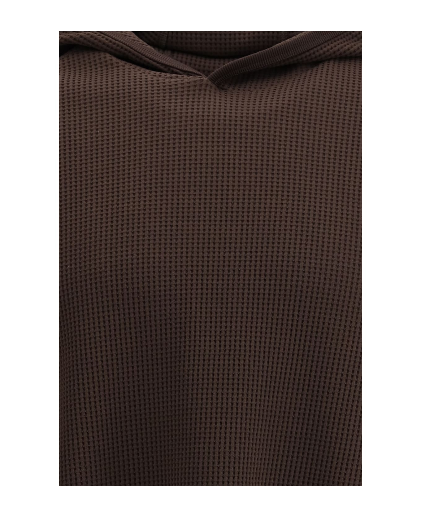 Herno Laminar Sweatshirt In Honeycomb Cotton Jersey