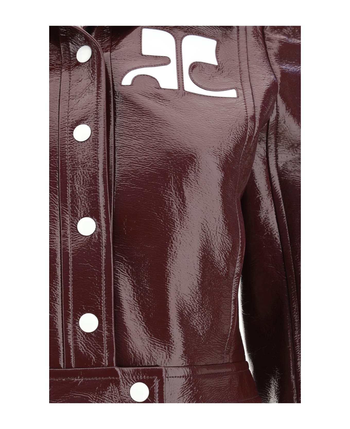 Courrèges Jacket - Burgundy