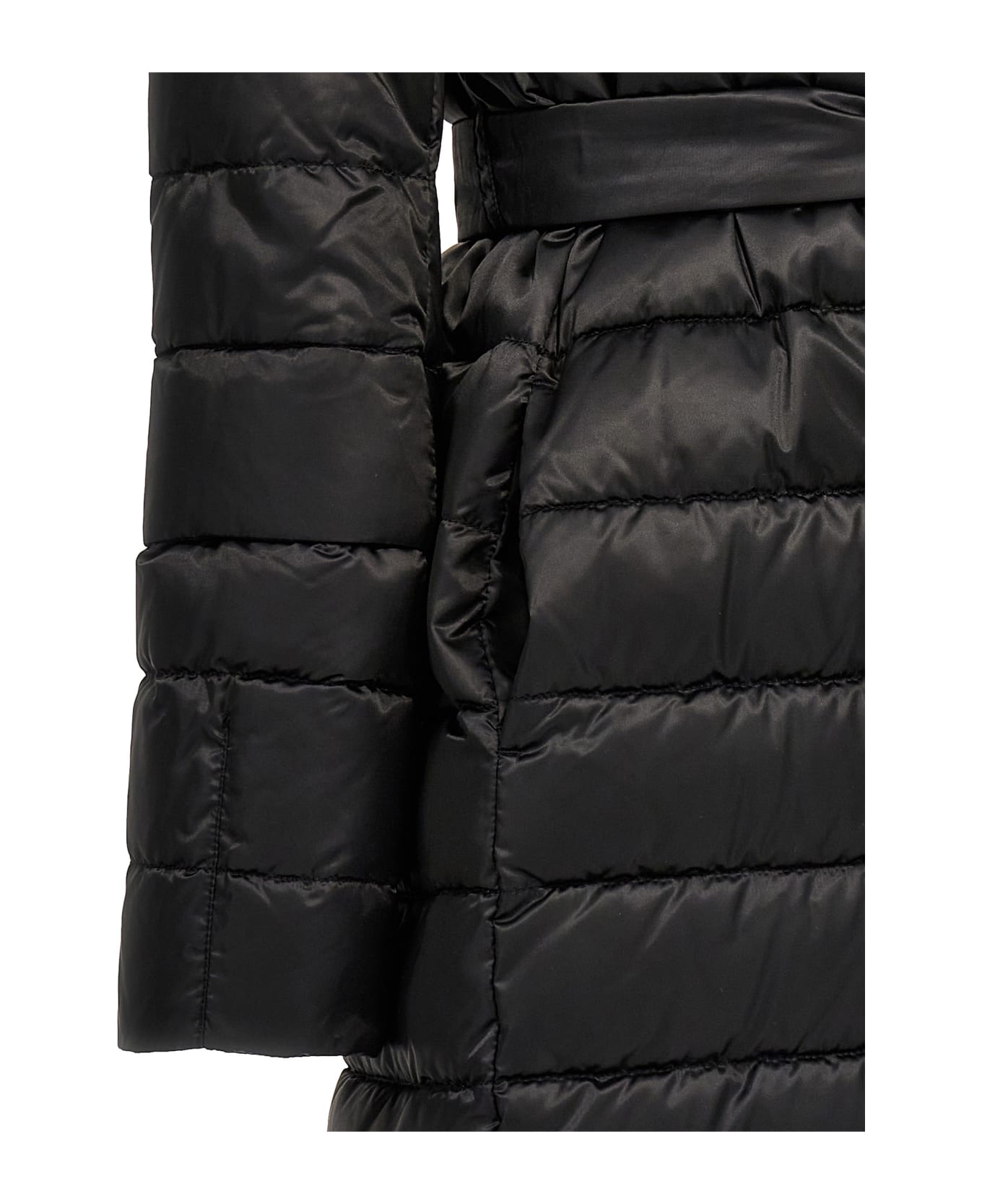 Max Mara The Cube 'novef' Reversible Down Jacket - Black