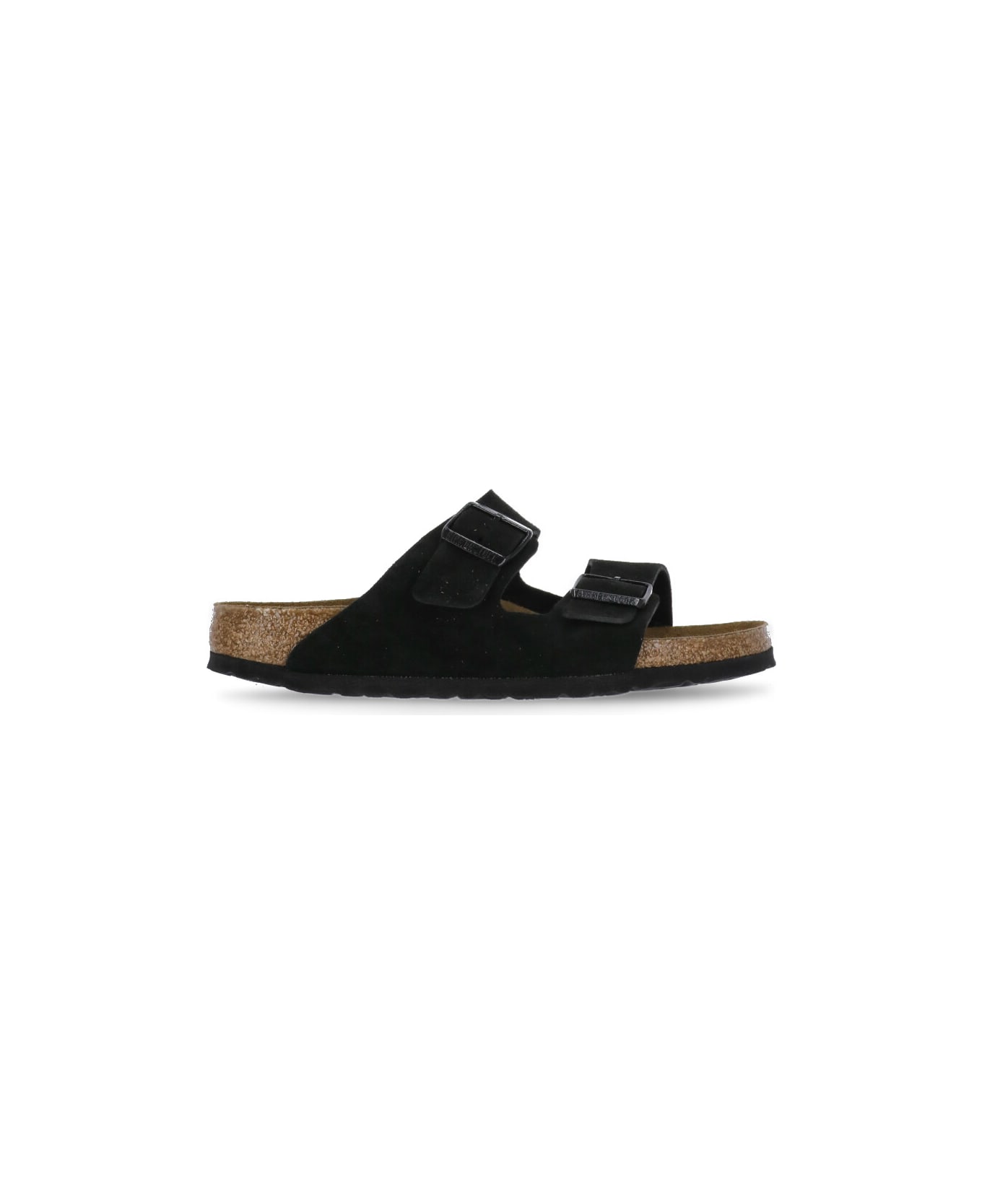 Birkenstock Arizona Sandals - Black フラットシューズ