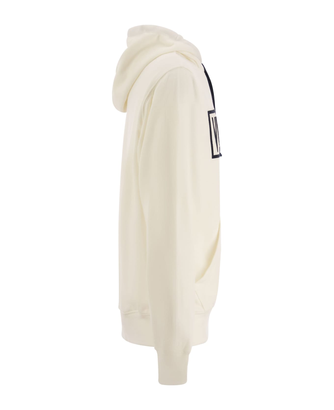 Vilebrequin Cotton Hooded Sweatshirt - White フリース