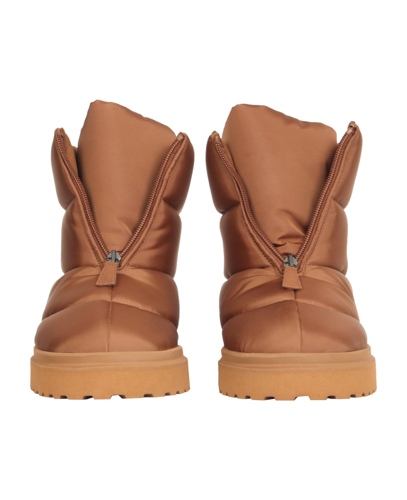 GIA BORGHINI Luna Snow Boots - Cognac