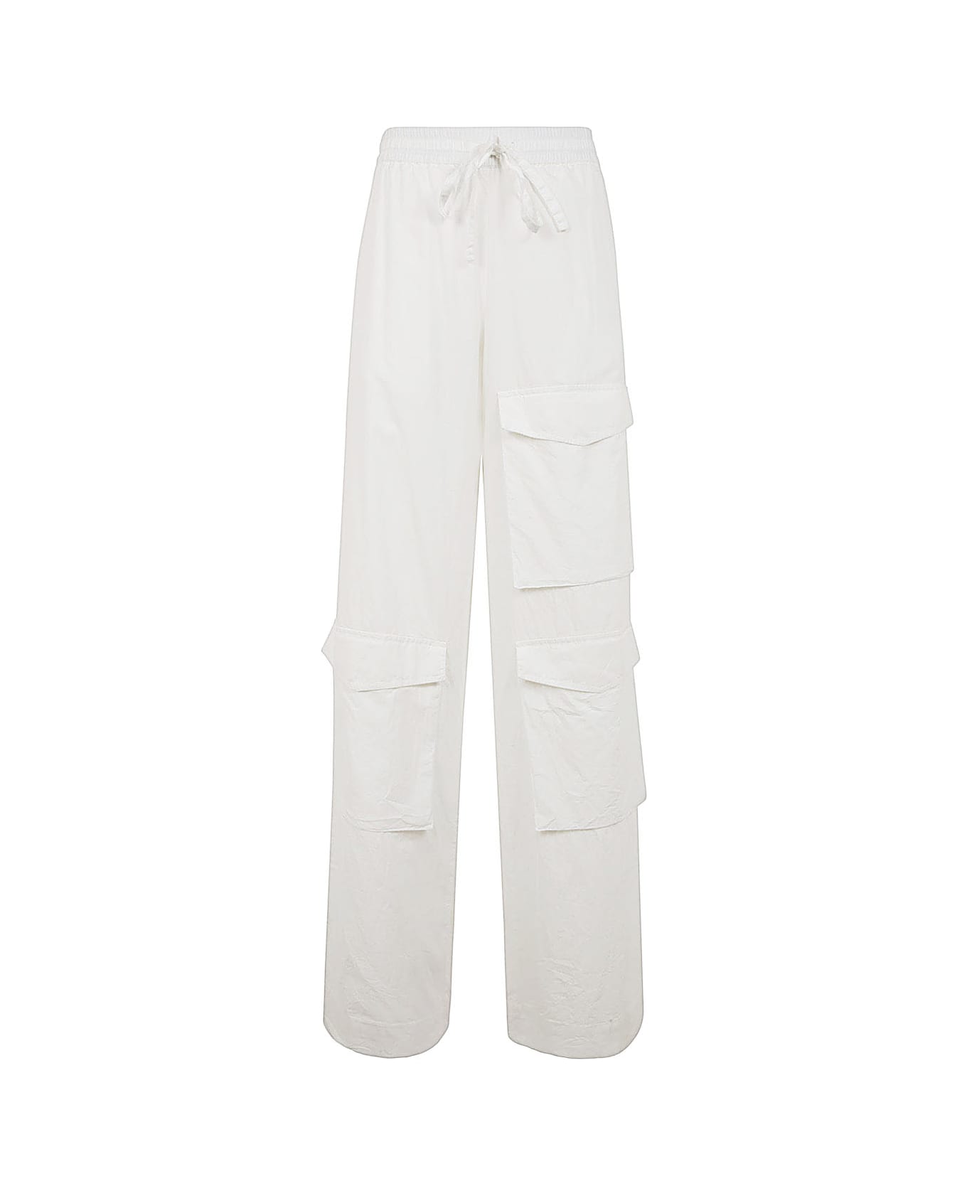 Essentiel Antwerp Fopy Cargo Pocket Pants - White ボトムス