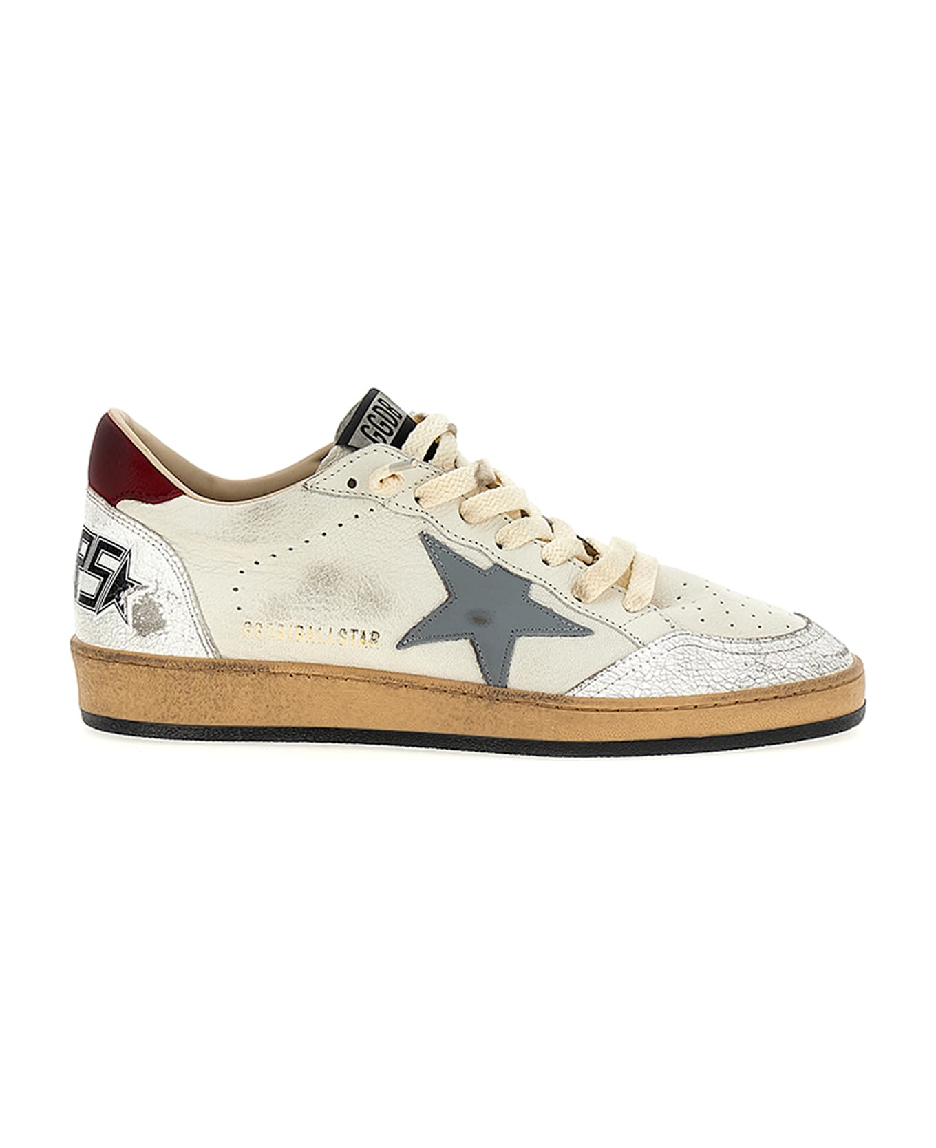 Golden Goose 'ball Star' Sneakers - Red