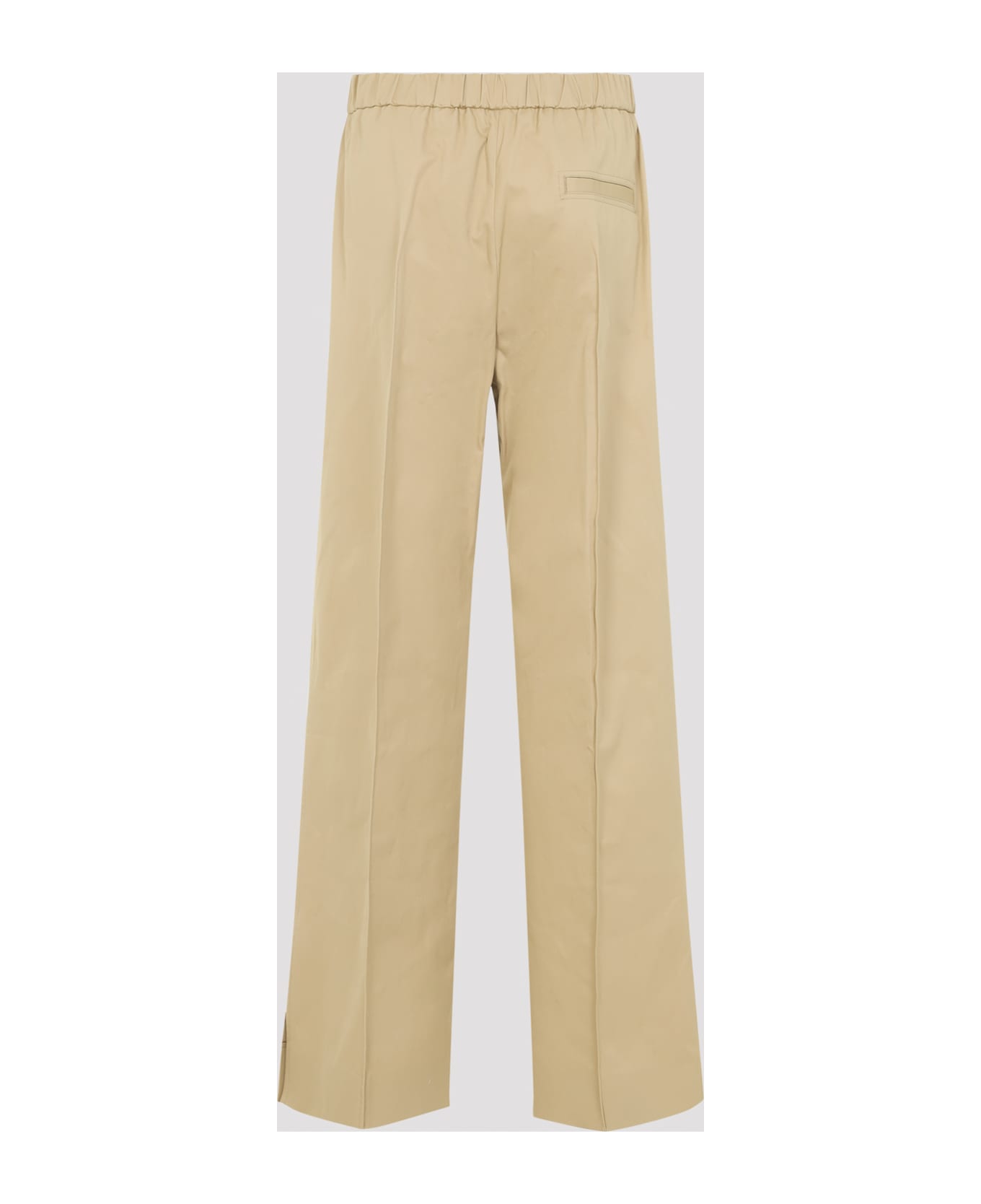 Jil Sander Track Inspired Relaxed Pants - Dark Sand