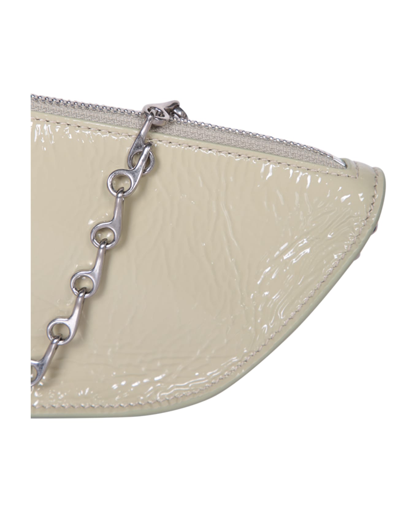 Burberry Wmls Micro Sling Shield Crossbody Bag - Beige