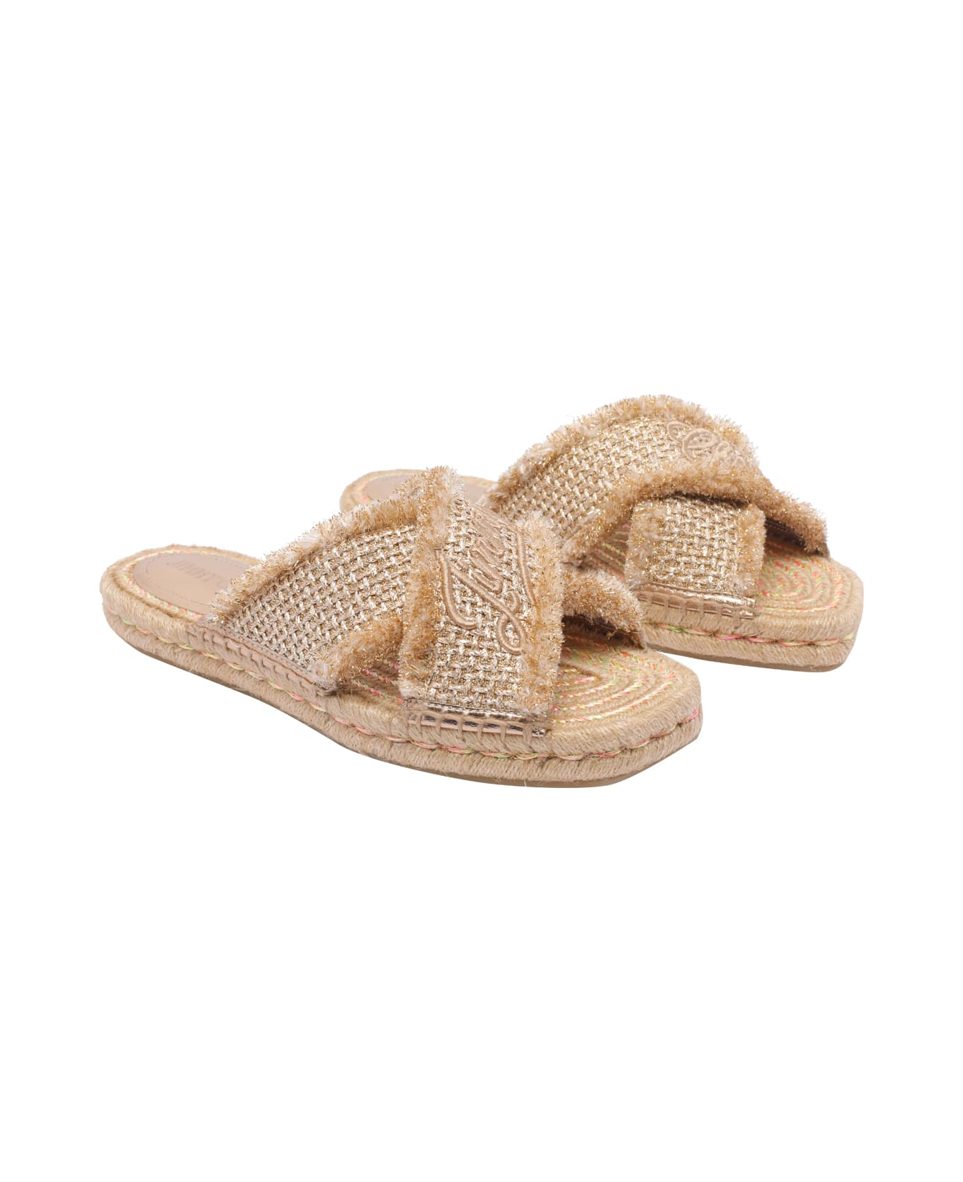 Jimmy Choo Aciel Sandals - Golden