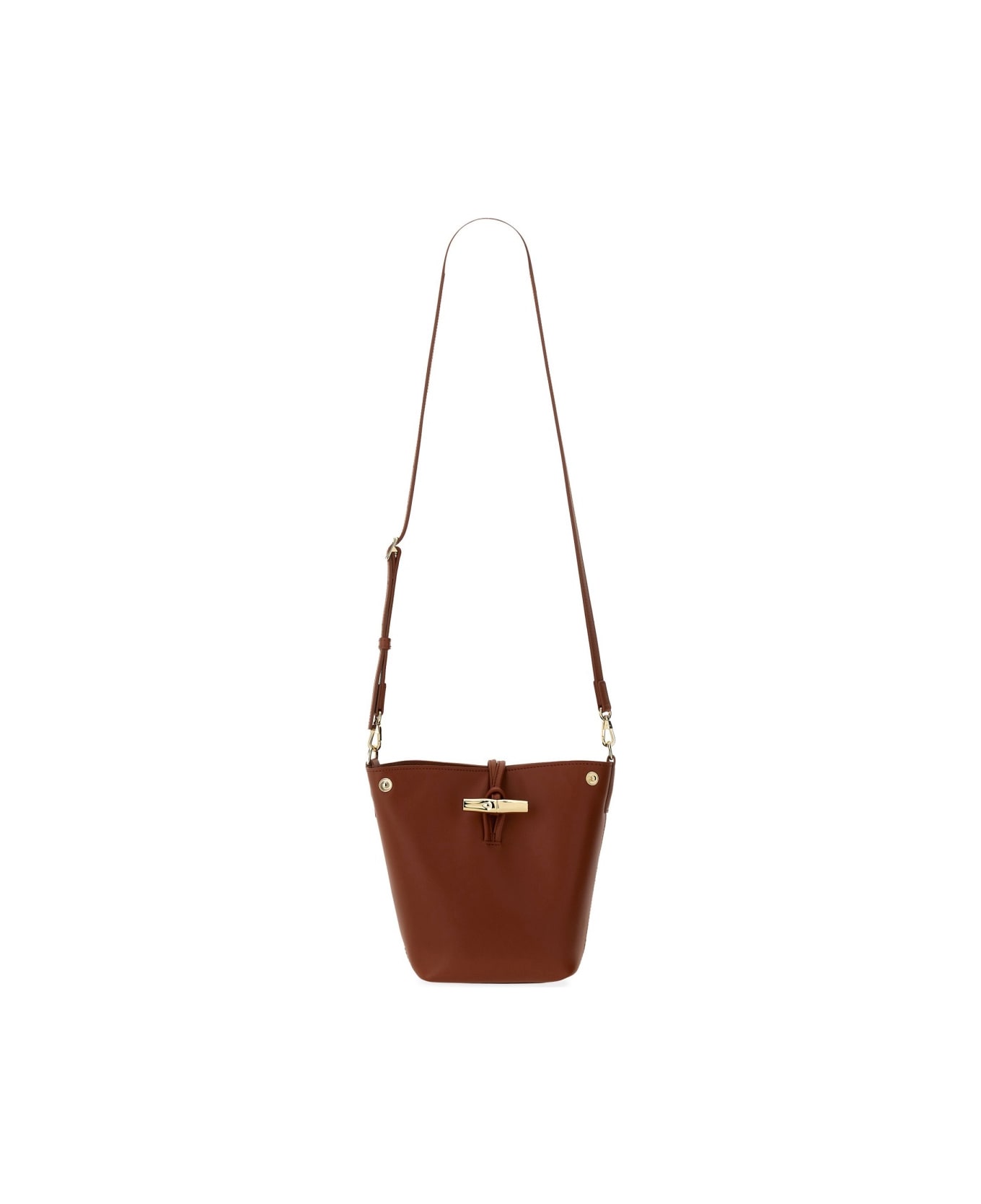 Longchamp "le Roseau" Bucket Bag - BROWN