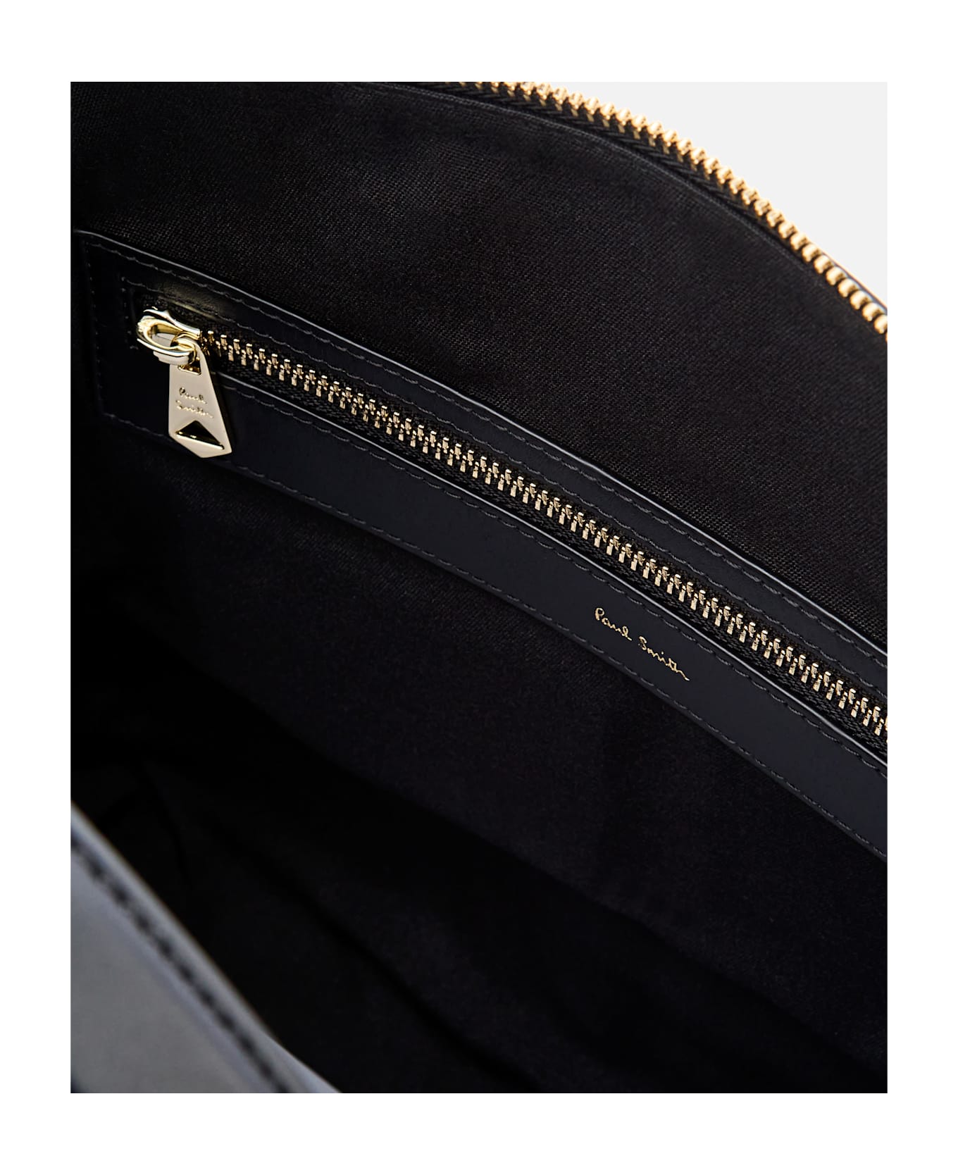 Paul Smith Black Leather 
signature Stripe
 Trim Folio - BLACK