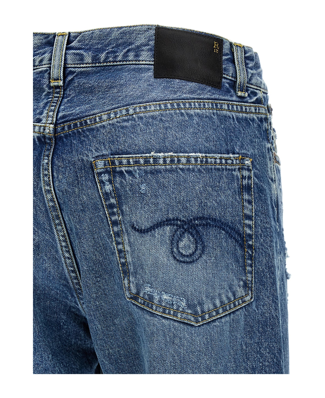 R13 
boyfriend
 Jeans - Blue