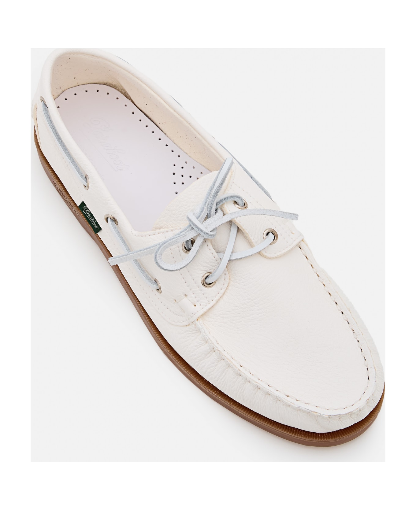 Paraboot Barth/marine Miel-cerf Blanc Loafers - White