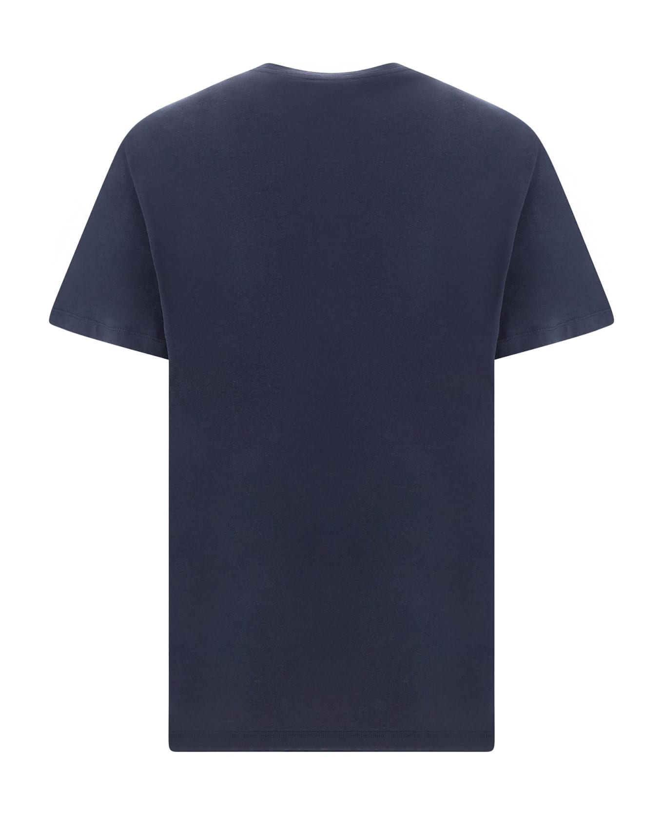Balmain Reflect Cotton T-shirt - Marine/gris